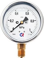 ТМ-520Р.00(0-0,1)MPa.G1/2".1,0  ГЛИЦЕРИН УТ000003591