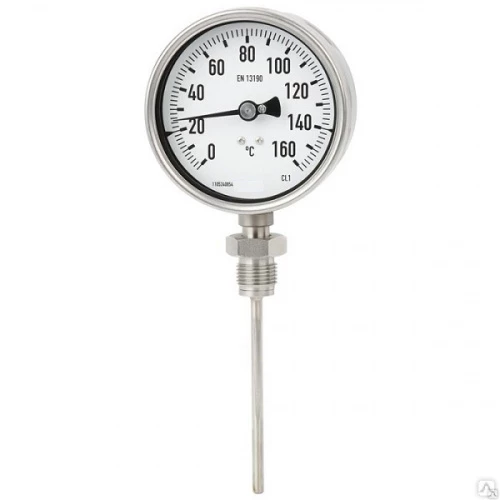 TBiSChg G 100 (0...+200)°С B4.1 8х60мм G1/2"(Н) Рад.Силикон (шток B4.1 - без гильзы) УТ000014642